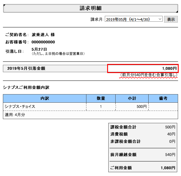 正しい表示