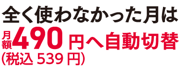 休眠時の値段